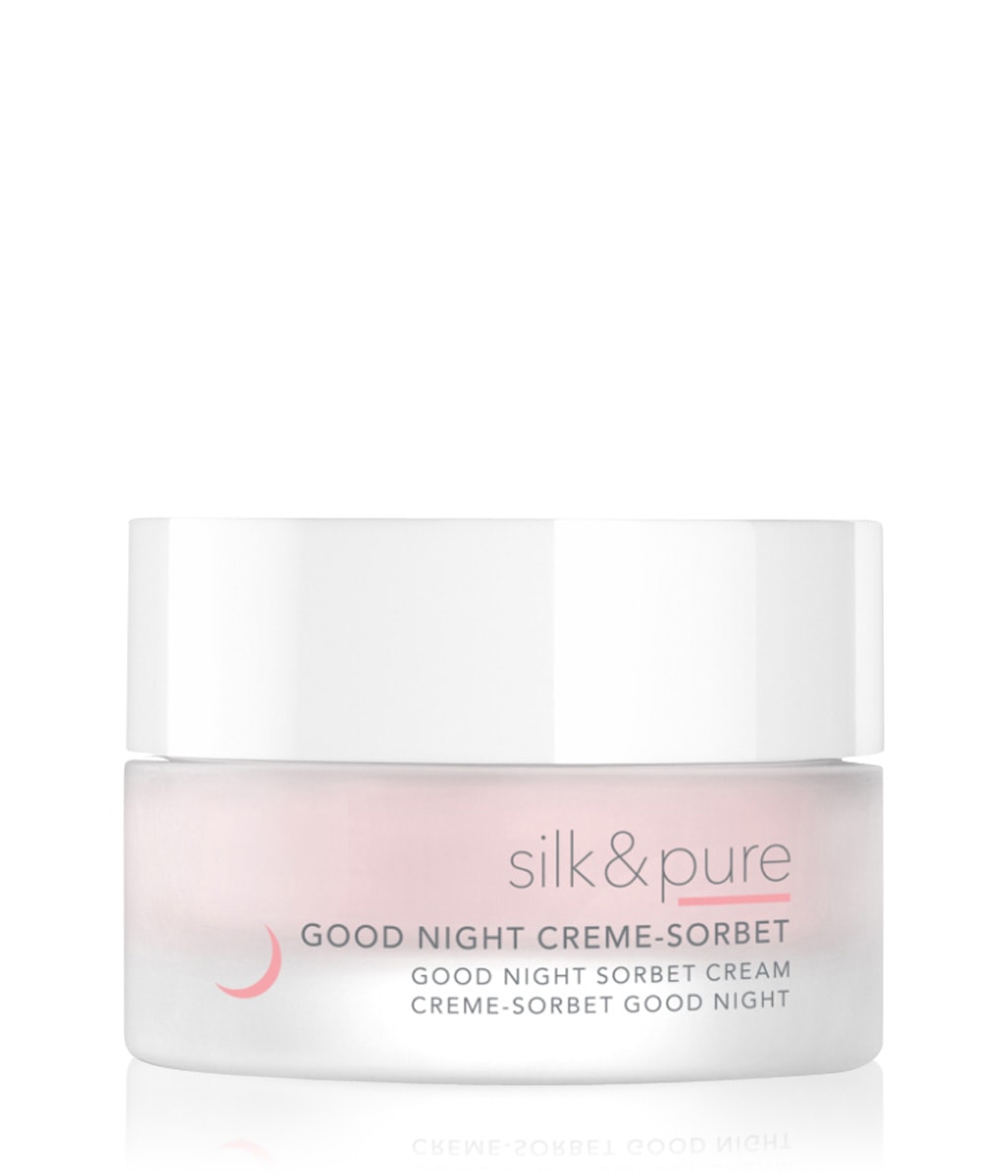 Ночной крем-сорбет для лица Charlotte Meentzen Silk & Pure Good Night Creme-Sorbet, увлажняющий, 50 мл