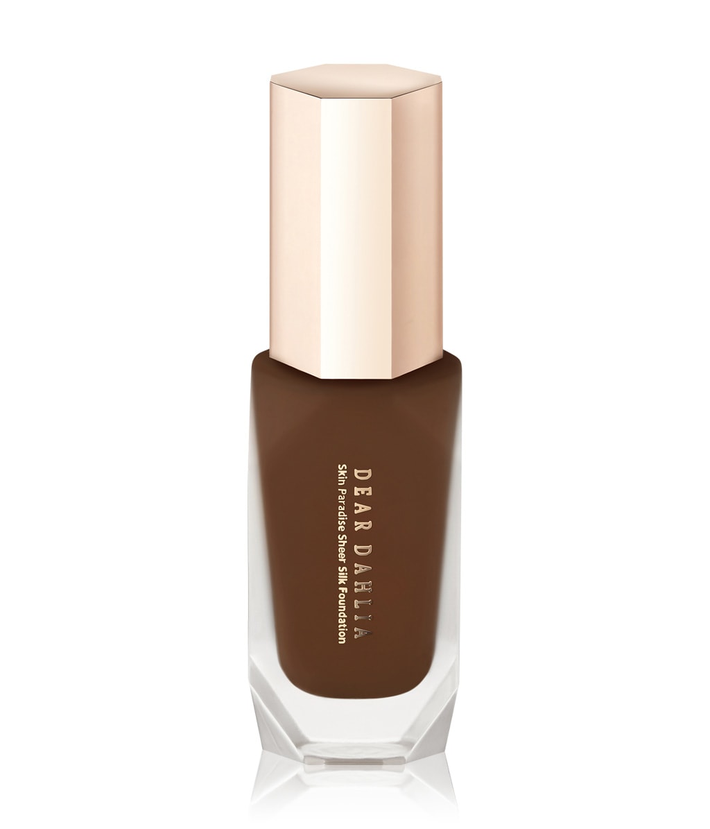 Тональный флюид Dear Dahlia Skin Paradise Sheer Silk Foundation дышащий, сияющий, оттенок Dn4