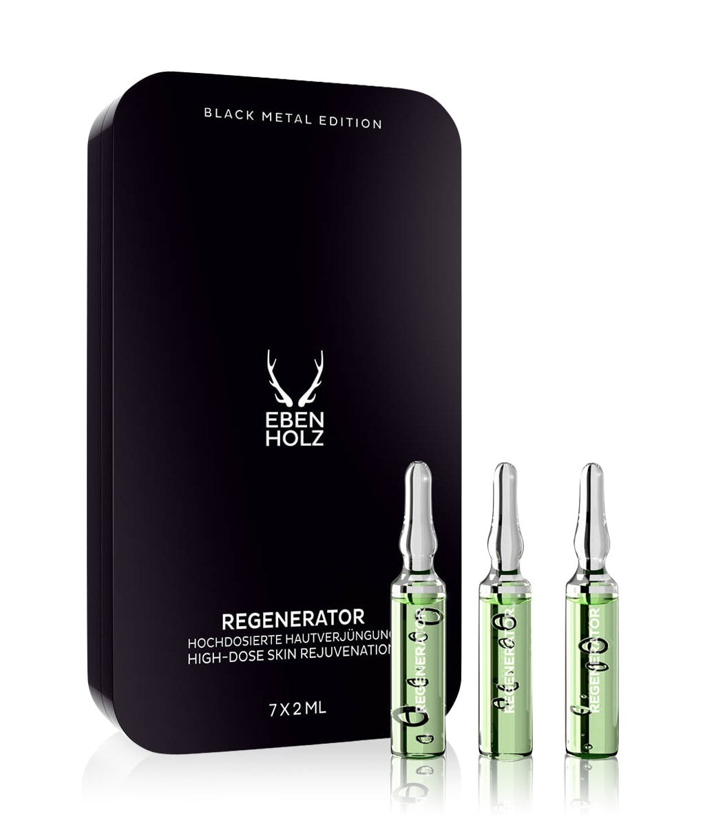 Ампулы для лица Ebenholz Regenerator, мужские, антивозрастные, для чувствительной и уставшей кожи, 2 мл — фото 2