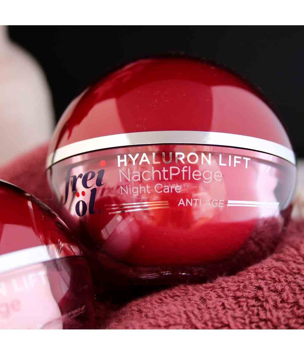 Ночной крем для лица frei ol Anti Age Hyaluron Lift против морщин, для нормальной, сухой и чувствительной кожи, 50 мл — фото 3