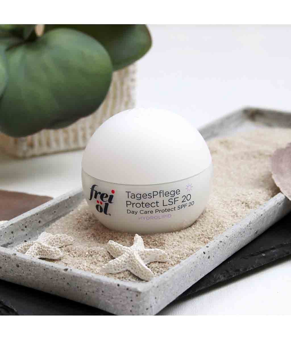 Дневной крем для лица frei ol Hydrolipid Day Care Protect SPF 20, увлажняющий, для сухой и чувствительной кожи, 50 мл — фото 3