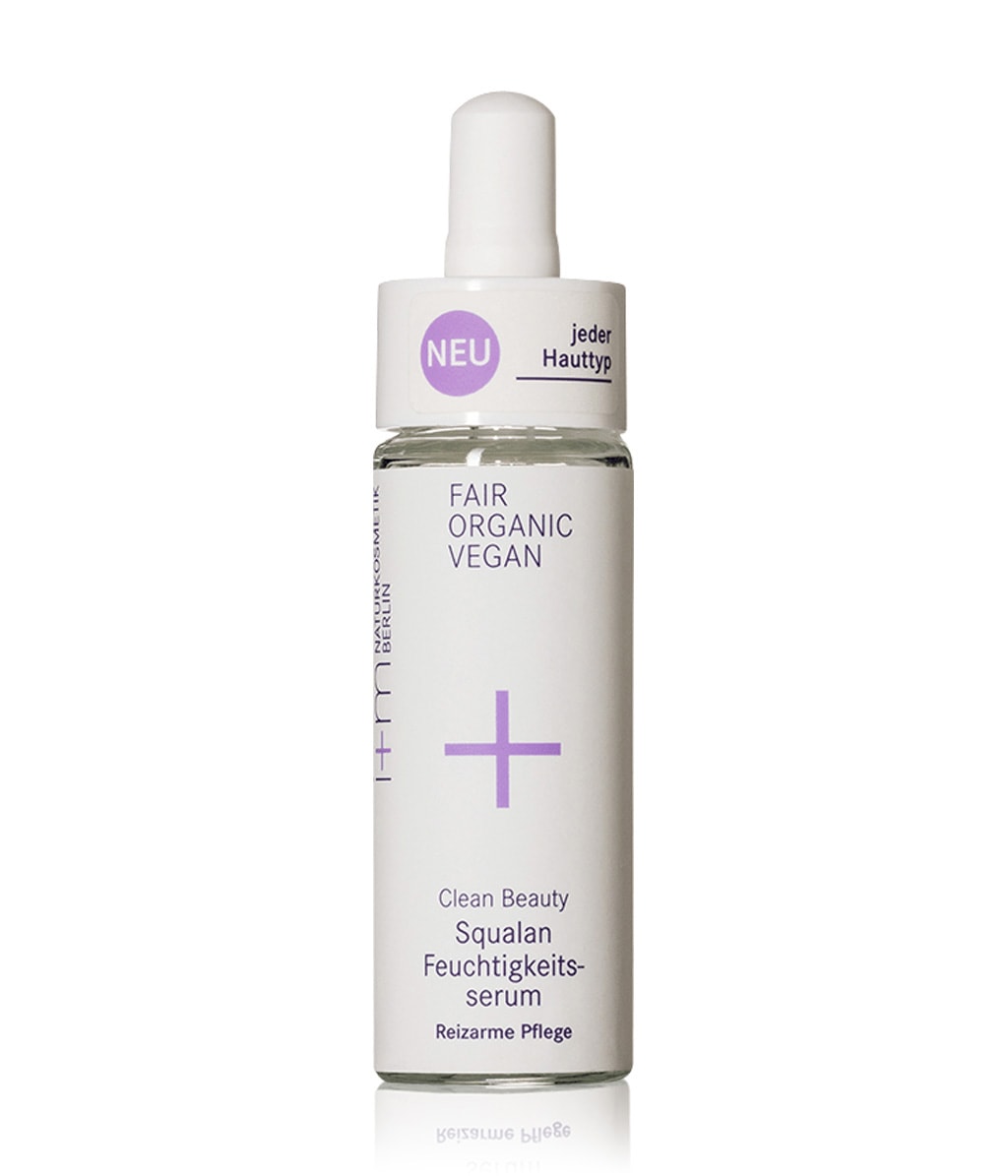 Сыворотка для лица i+m Naturkosmetik Squalan Feuchtigkeitsserum, со скваланом, увлажняющая, 25 мл