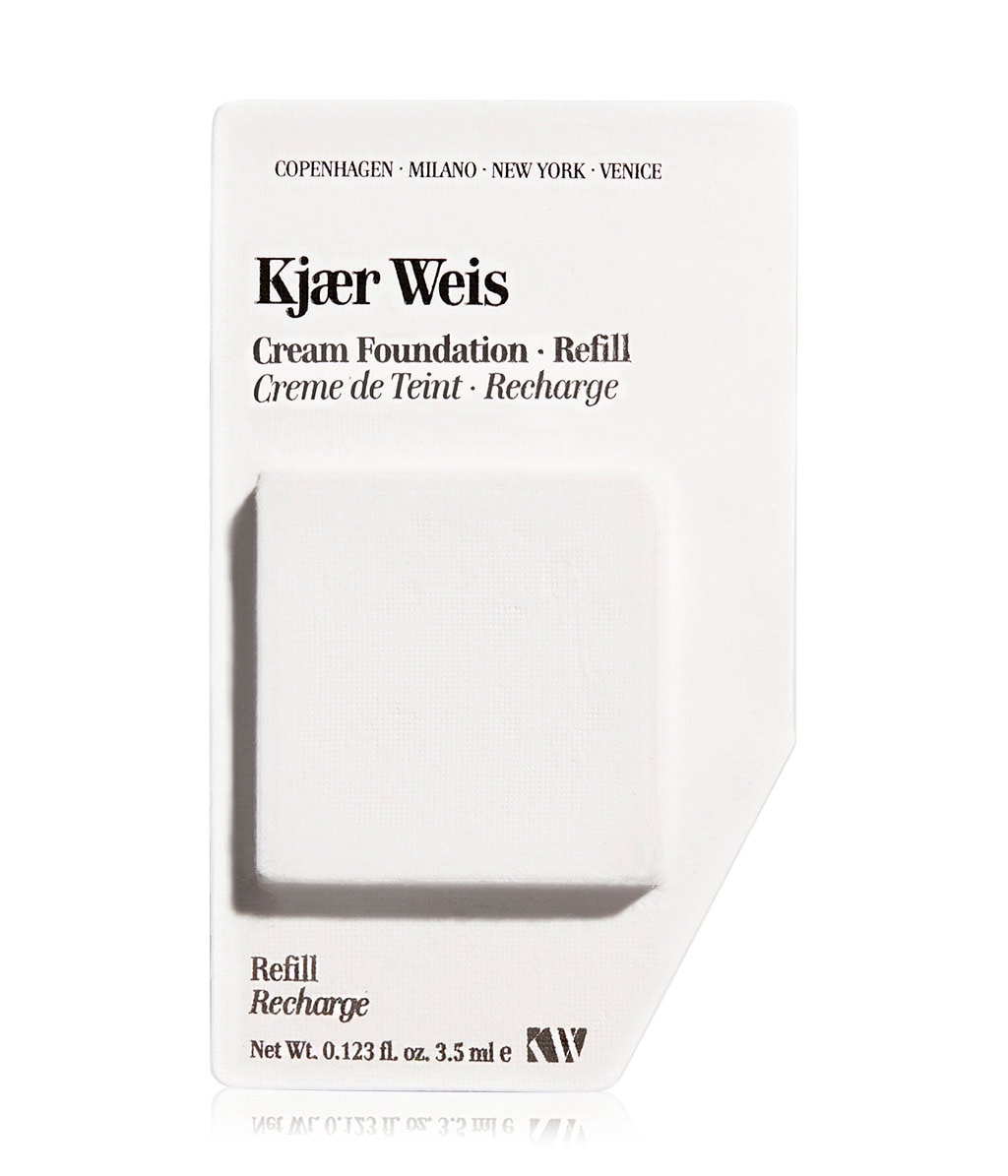 Тональная основа Kjaer Weis Cream Foundation кремовая, сменный блок, оттенок Velvety