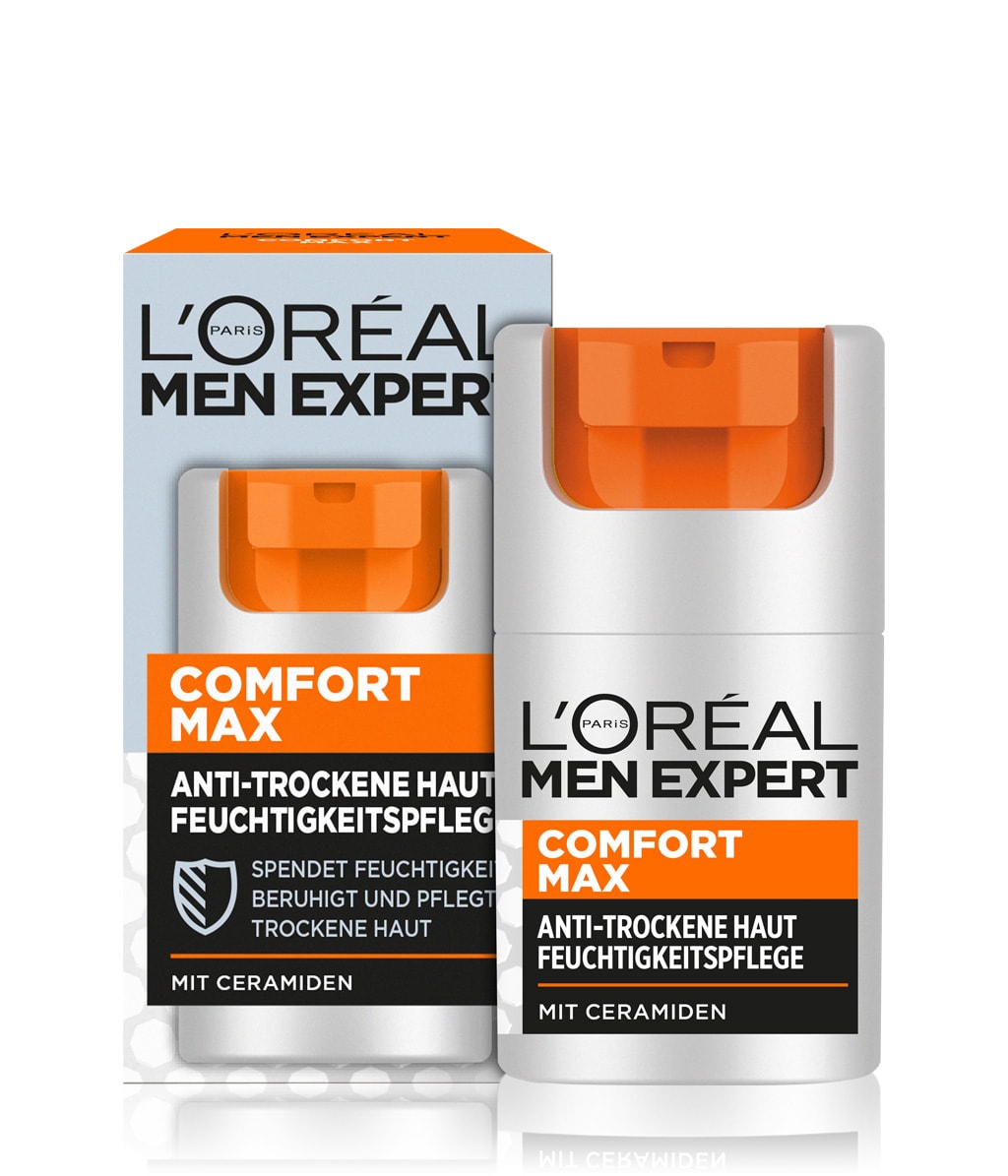Крем для лица L'Oreal Men Expert Comfort Max увлажняющий, для мужчин, для сухой кожи, 50 мл — фото 4