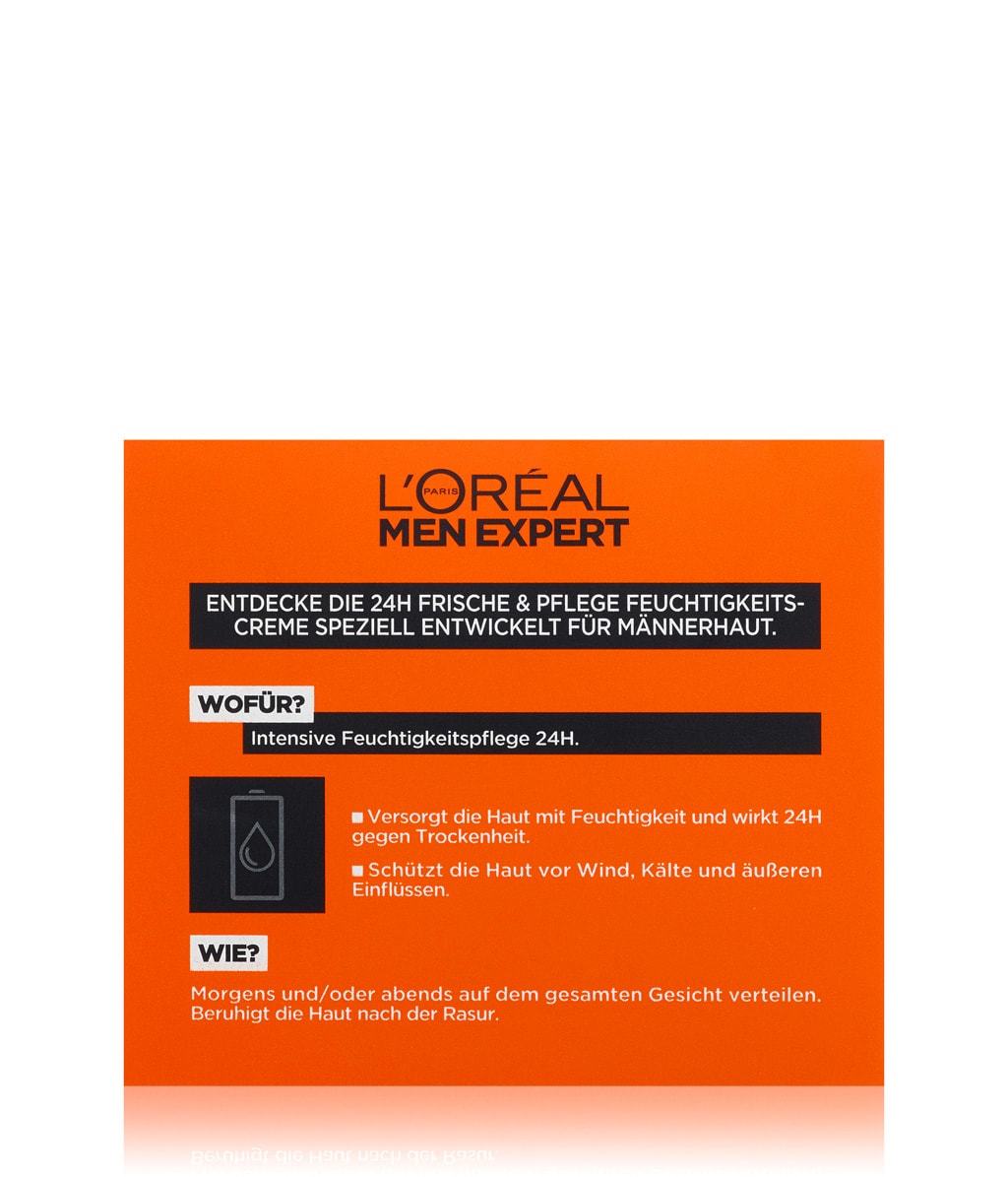 Крем для лица L'Oreal Men Expert Hydra Intensive увлажняющий, для мужчин, для сухой кожи, 50 мл — фото 3
