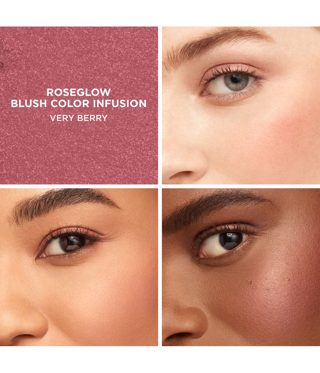 Румяна Laura Mercier RoseGlow Blush Color Infusion сияющий финиш, оттенок Very Berry, 6 г — фото 3