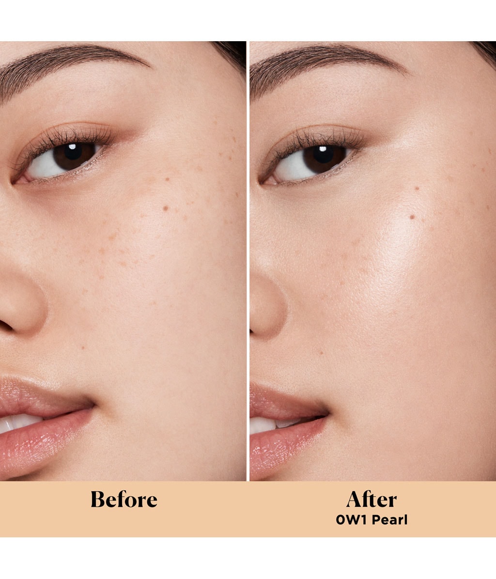 Тонирующий крем для лица Laura Mercier Tinted Moisturizer Light Revealer SPF 25, тон 0W1 Pearl, 50 мл — фото 3