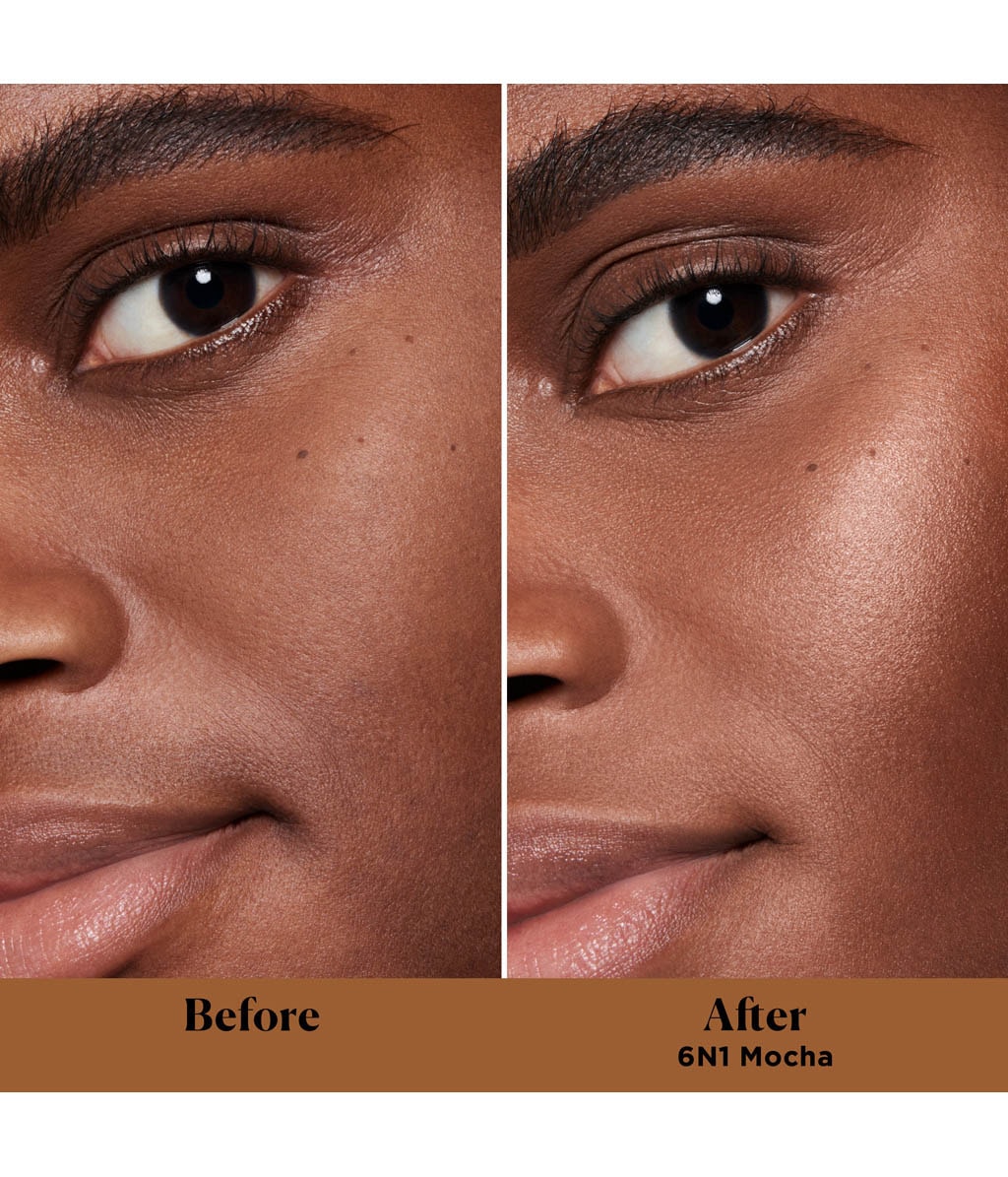 Тонирующий крем для лица Laura Mercier Tinted Moisturizer Light Revealer SPF 25, тон 6N1 Mocha, 50 мл — фото 3
