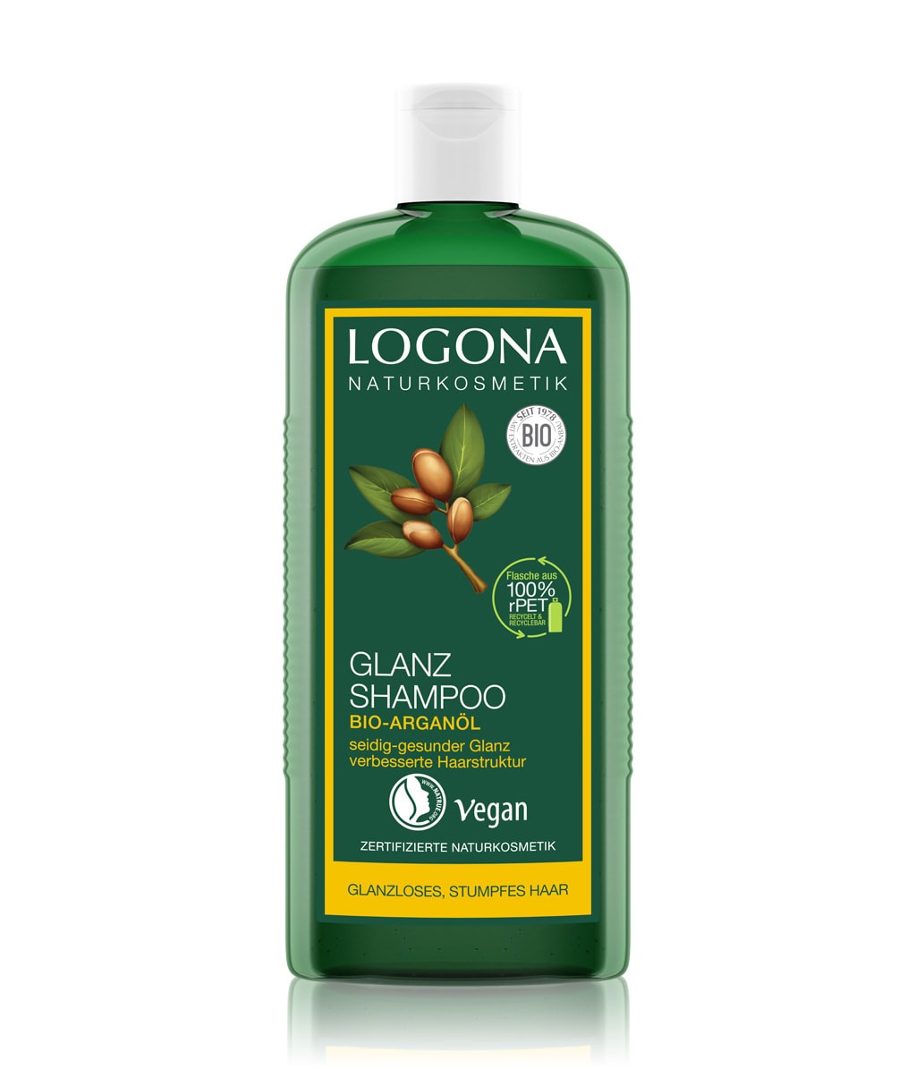 Шампунь Logona Bio-Arganol Glanz для блеска, для ломких и повреждённых волос, 250 мл