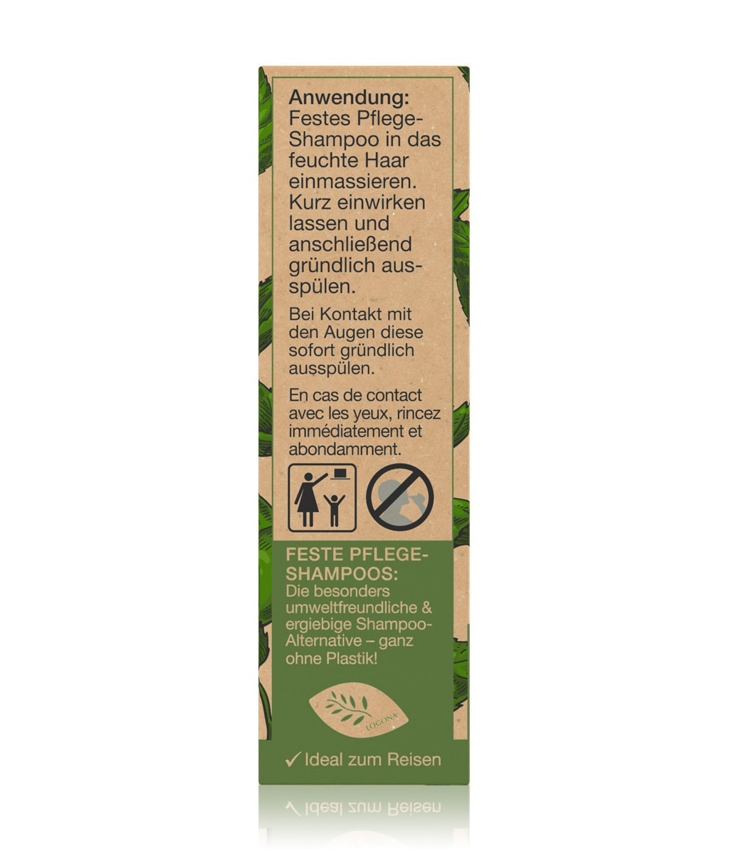 Produktbild 4 von 6, Logona Bio-Hanf & Bio-Brennessel Festes Shampoo