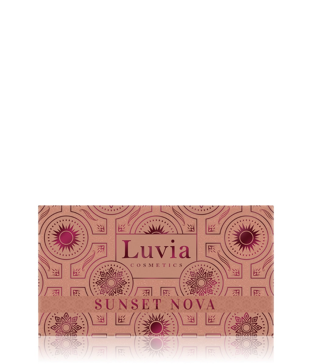 Палетка теней Luvia Sunset Nova, 8 матовых и мерцающих оттенков — фото 2
