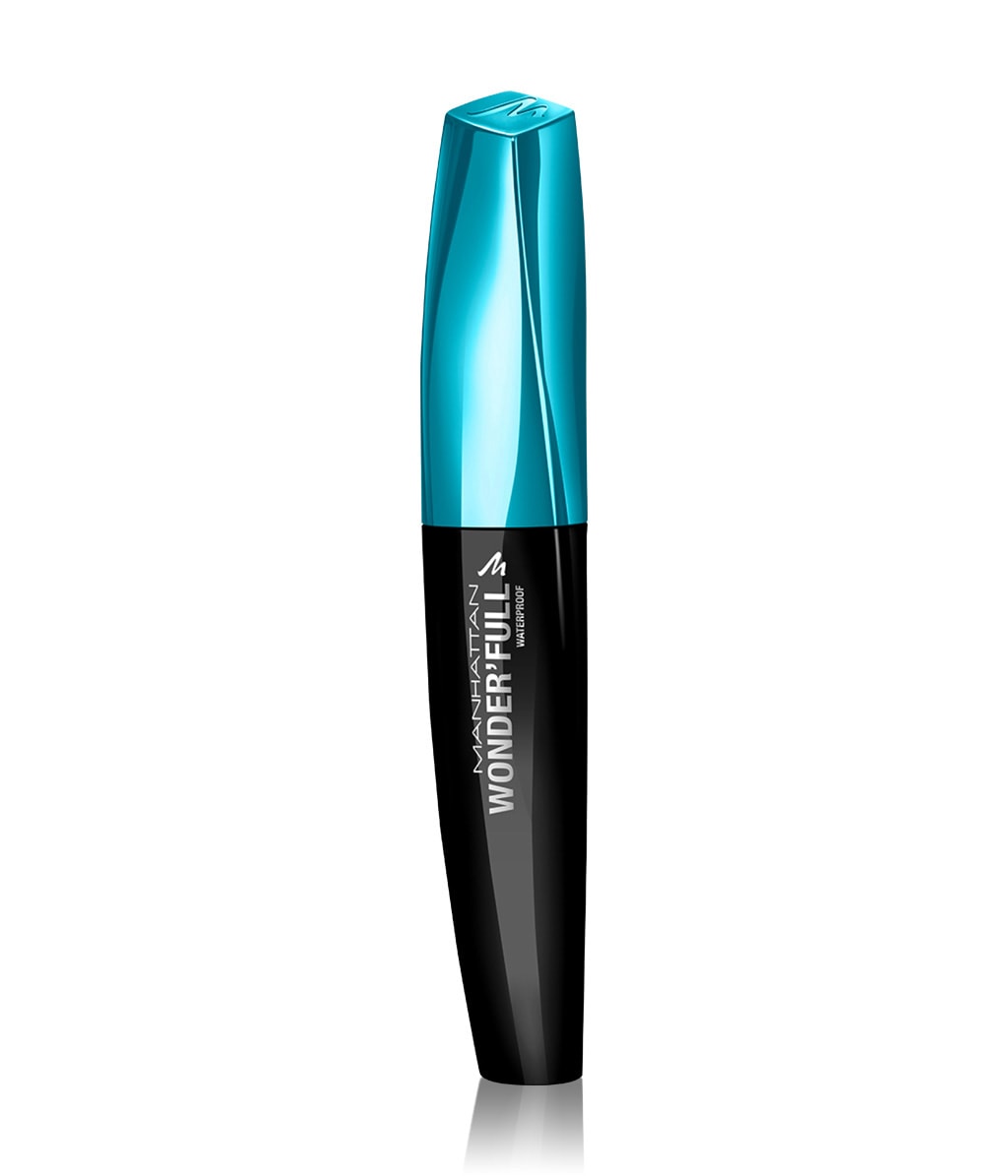 Водостойкая тушь Manhattan Wonder'Full Waterproof с эффектом объёма, оттенок Extreme Black, 11 мл — фото 2