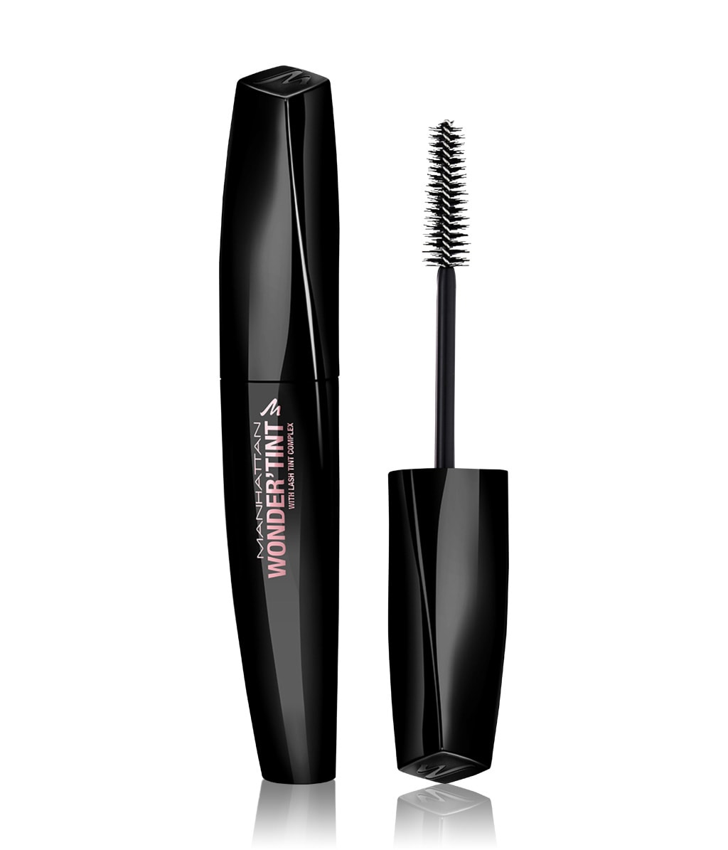 Тушь для ресниц Manhattan Wonder'Tint с комплексом для окрашивания ресниц, оттенок Extreme Black, 11 мл