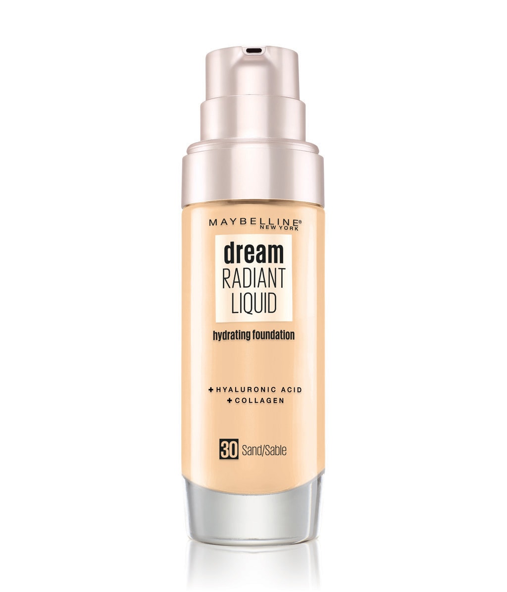 Тональная основа Maybelline New York Dream Radiant Liquid увлажняющая, сияющий финиш, оттенок 30 - Sand