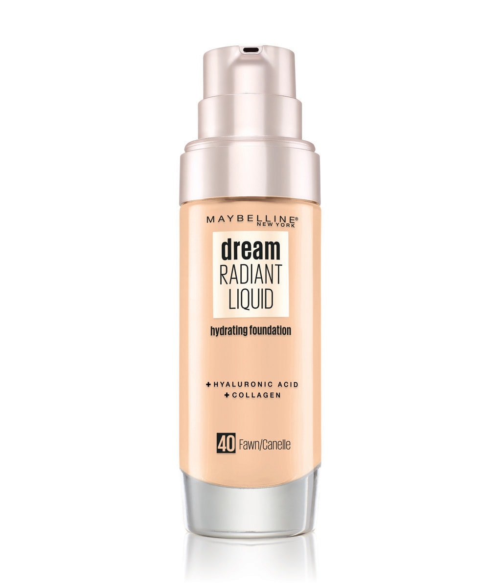 Тональная основа Maybelline New York Dream Radiant Liquid увлажняющая, сияющий финиш, оттенок 40 - Fawn