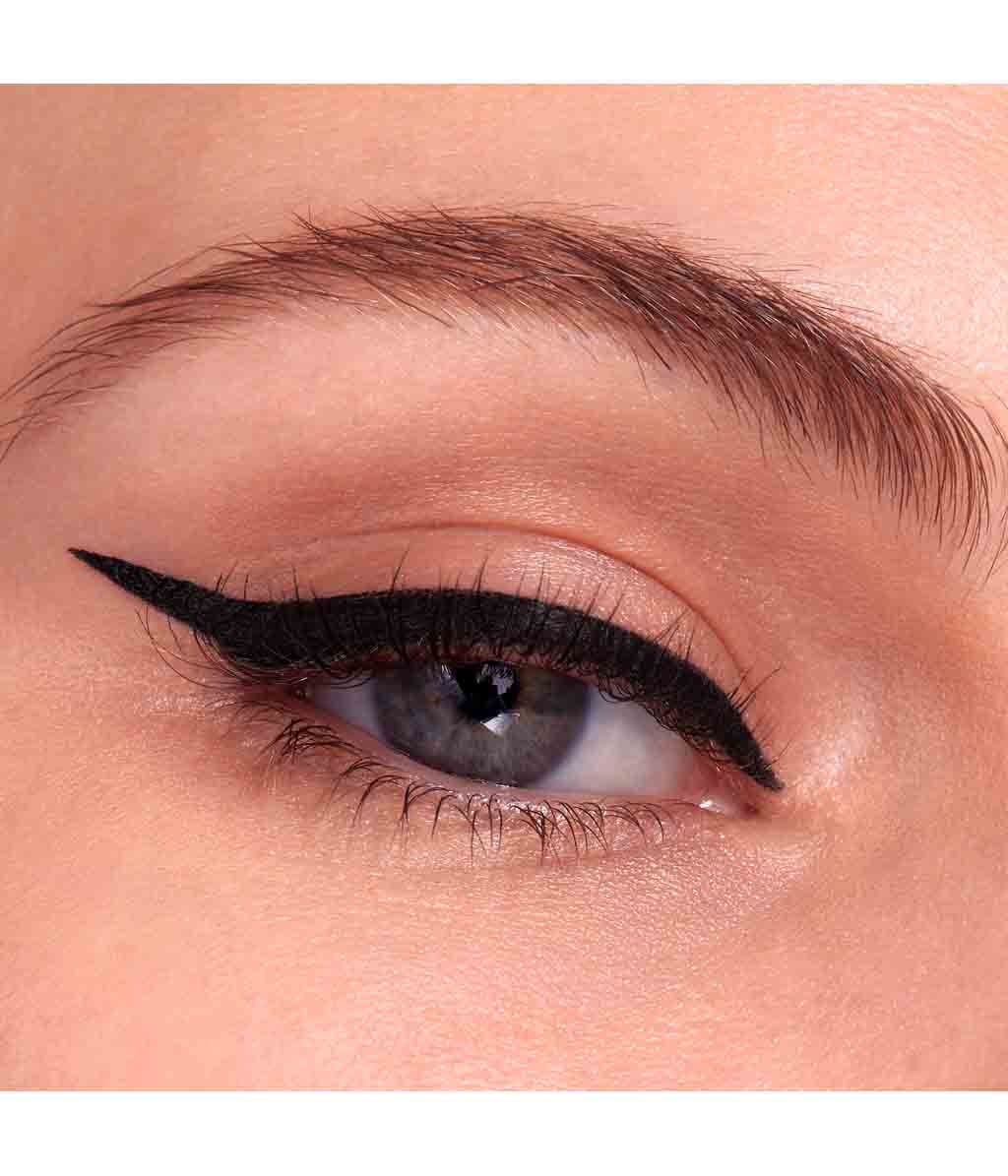 Подводка для глаз Maybelline New York Hyper Easy Liquid Liner жидкая, оттенок 801 Matte Black — фото 4