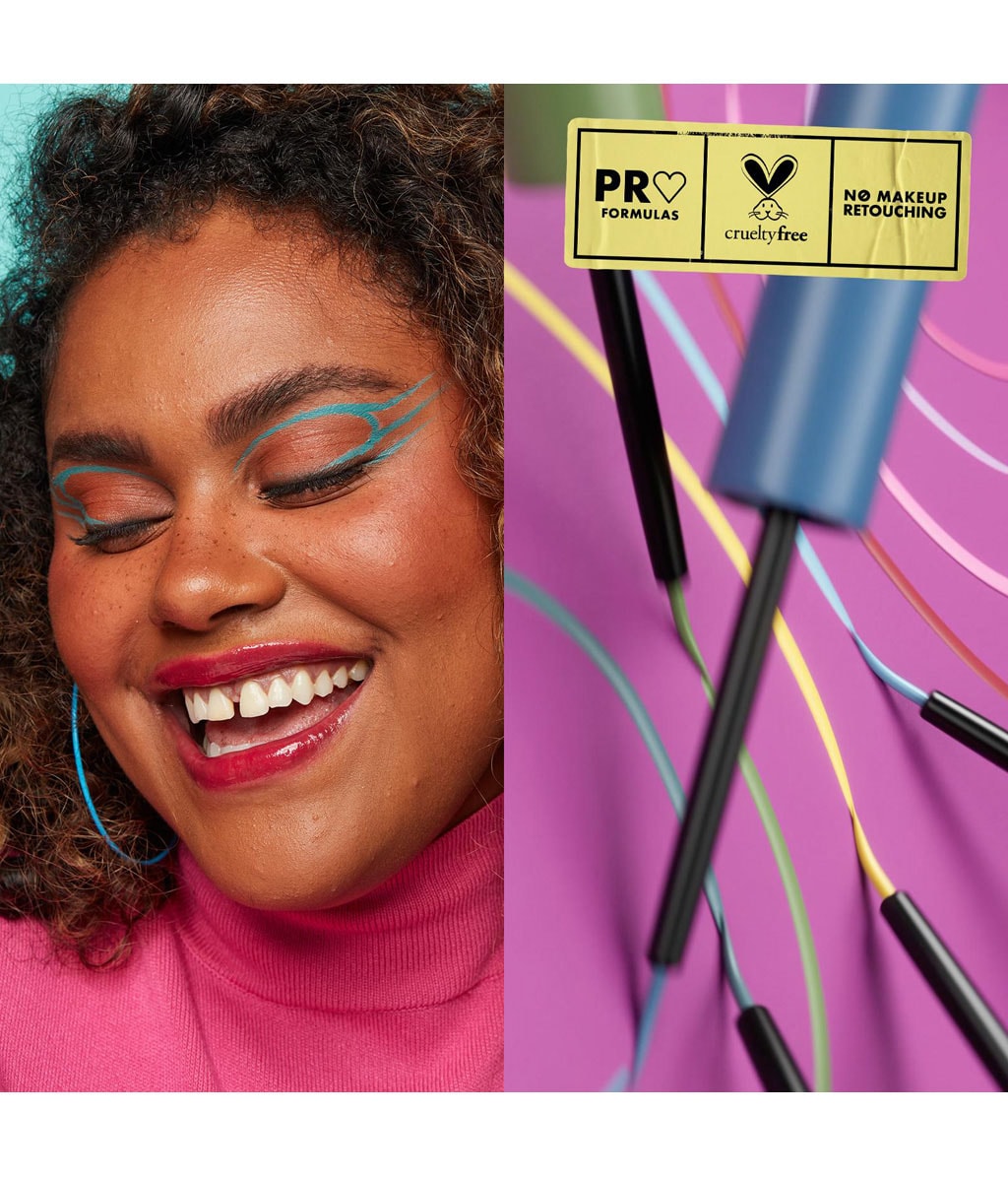 Подводка для глаз NYX Professional Makeup Vivid Brights Liquid Liner, жидкая, оттенок 10 On Red, 2 мл — фото 6