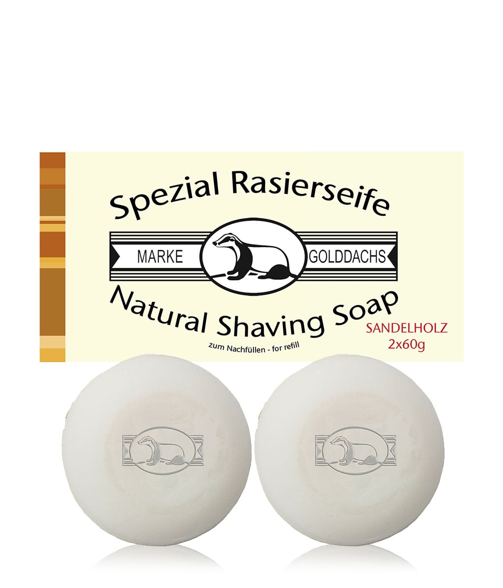 Мыло для бритья Golddachs Sandalwood, питательное, сандал, 60 г