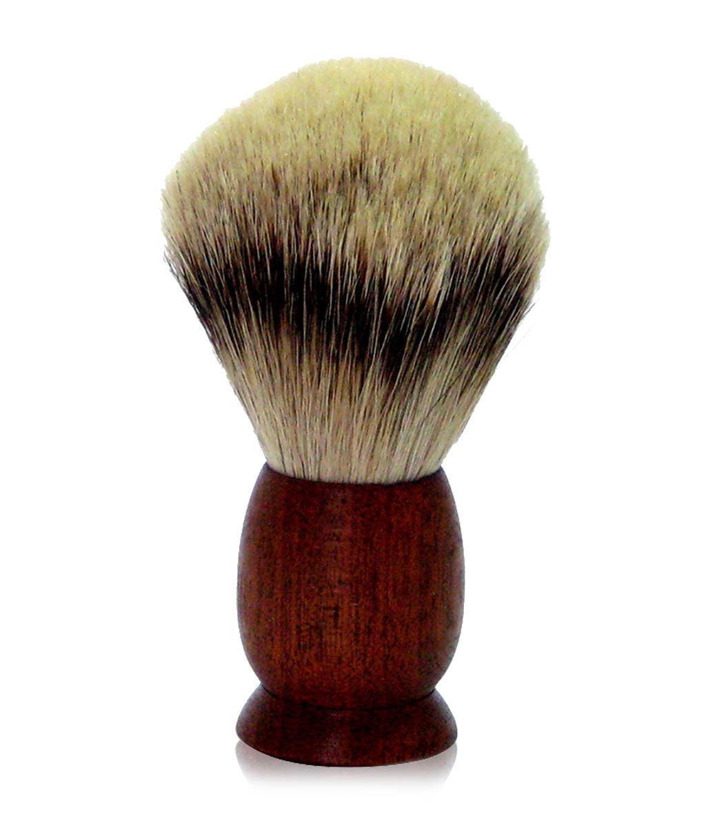 Помазок Golddachs Cedar Wood Silver Tips, ворс барсука, ручка из кедра, для чувствительной кожи