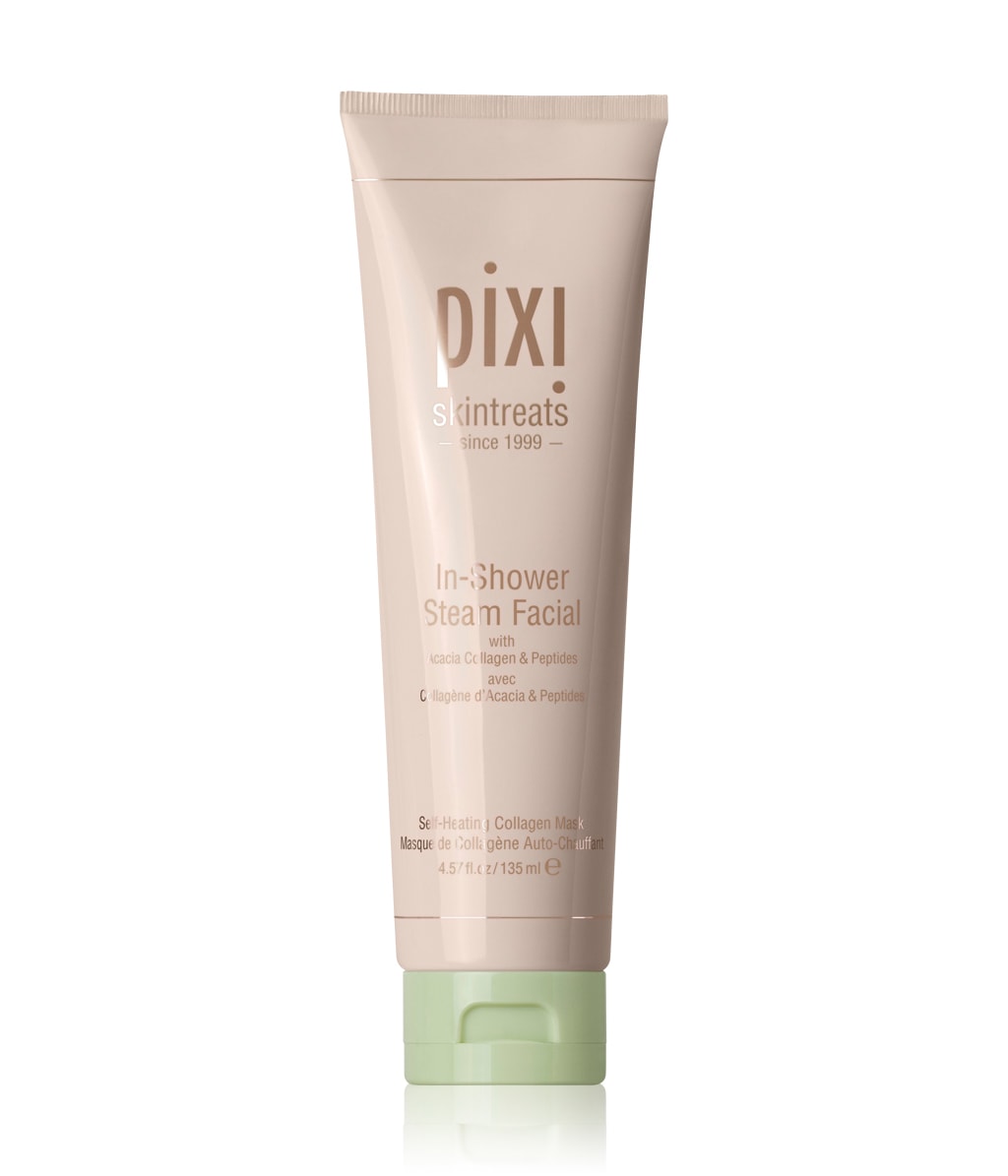 Маска для лица Pixi Skintreats In-Shower Steam Facial самонагревающаяся, с коллагеном, 135 мл