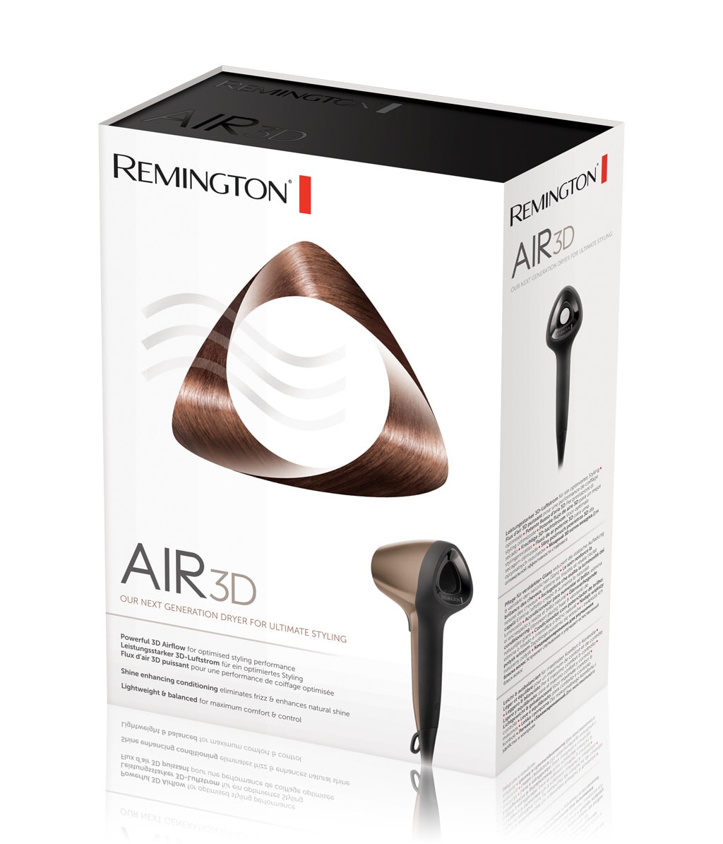 Фен Remington Air3D D7777, 1800 Вт — фото 2