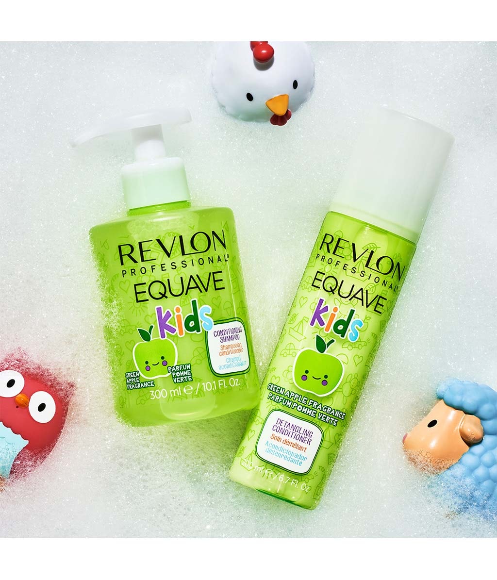 Детский шампунь Revlon Professional Equave Kids Apple 2 в 1, облегчает расчёсывание, 300 мл — фото 3