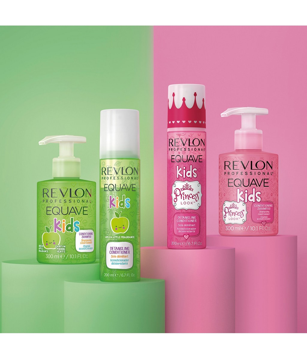 Детский шампунь Revlon Professional Equave Kids Apple 2 в 1, облегчает расчёсывание, 300 мл — фото 2