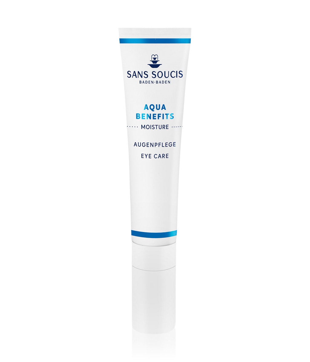 Крем для кожи вокруг глаз Sans Soucis Aqua Benefits Eye Care с гиалуроновой кислотой, против признаков старения, 15 мл — фото 3