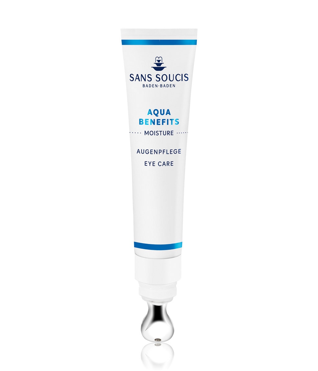 Крем для кожи вокруг глаз Sans Soucis Aqua Benefits Eye Care с гиалуроновой кислотой, против признаков старения, 15 мл