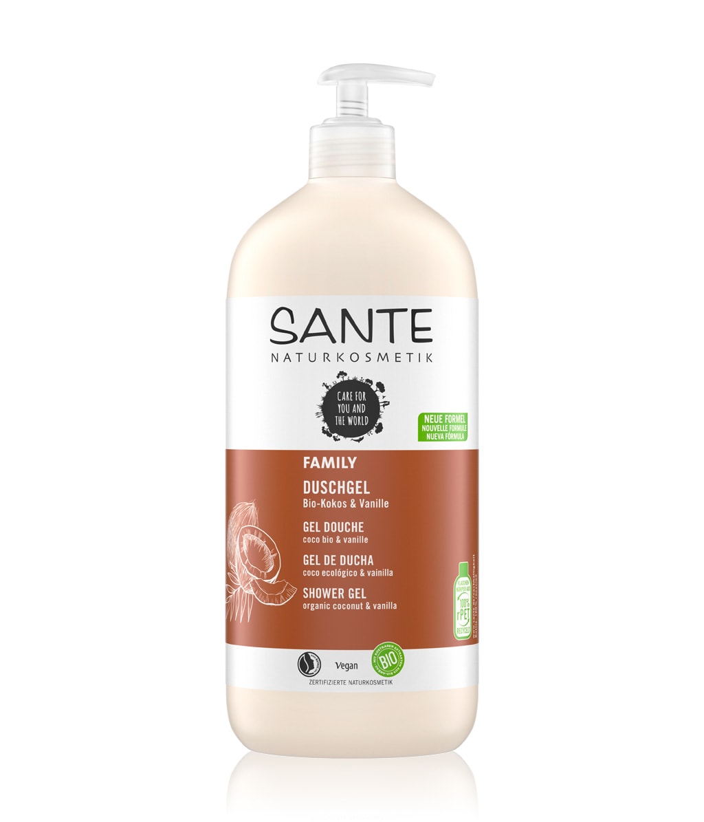 Гель для душа Sante Family Bio-Kokos & Vanille, кокос и ваниль, 950 мл