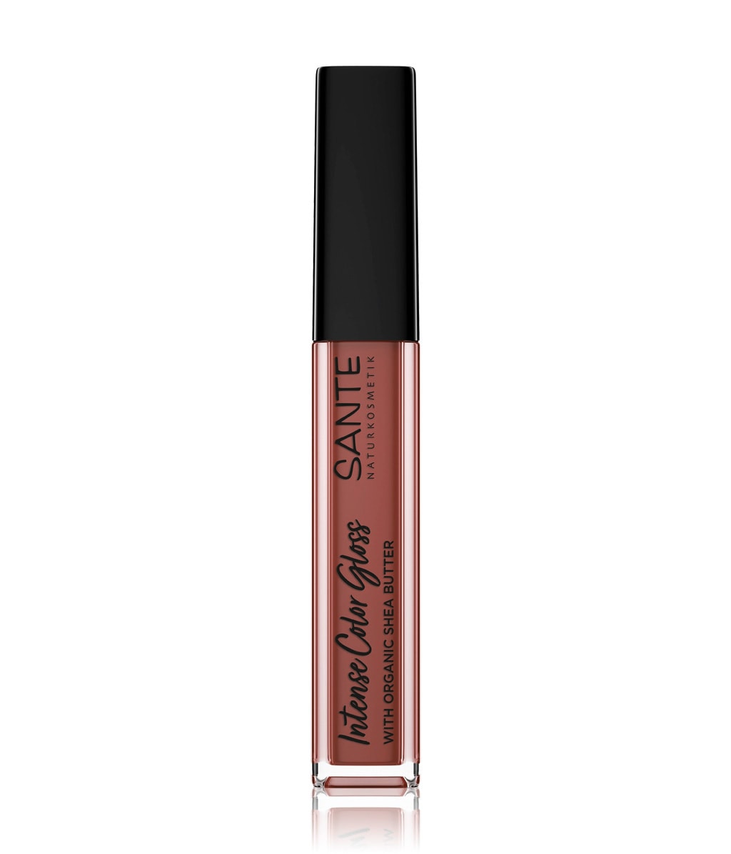 Блеск для губ Sante Intense Color Gloss интенсивный цвет, блестящий финиш, оттенок 02 - Soothing Terra