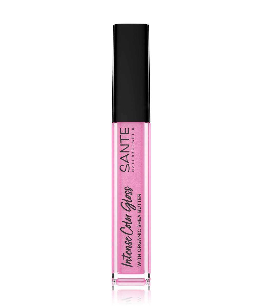 Блеск для губ Sante Intense Color Gloss интенсивный цвет, блестящий финиш, оттенок 05 - Dazzling Rose