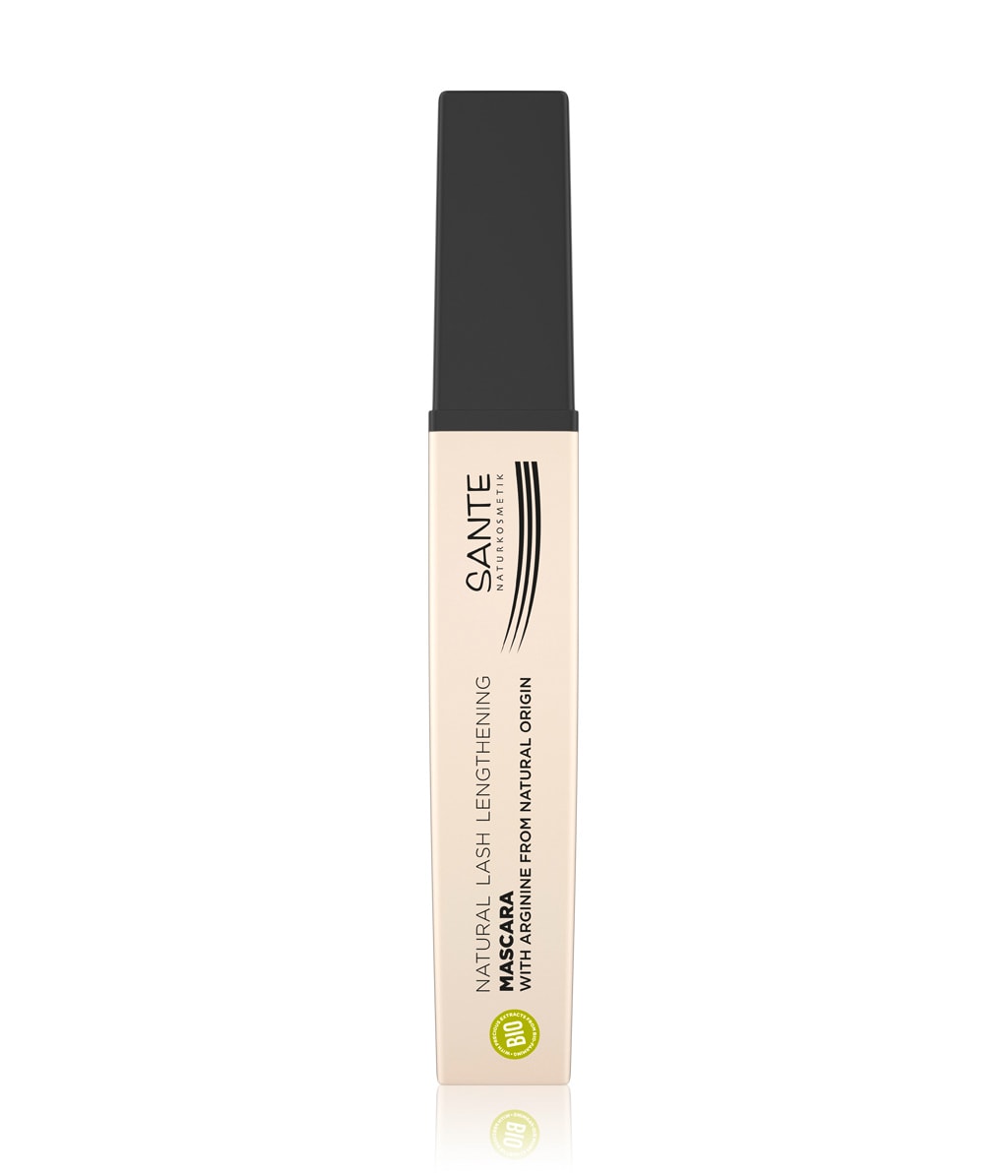 Тушь для ресниц Sante Natural Lash Lengthening, удлиняющая, с эффектом объёма, оттенок 01 Black, 8 мл — фото 2