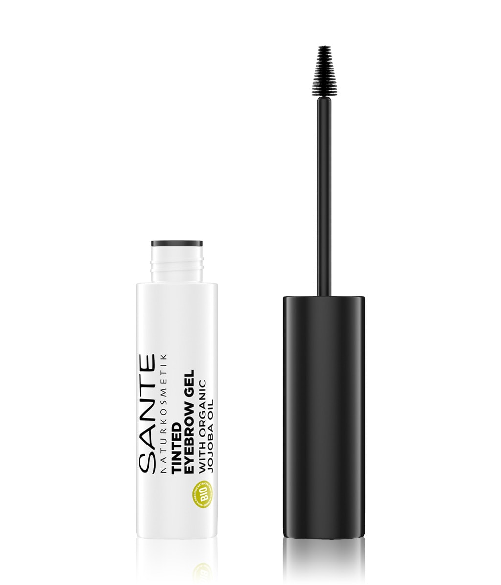 Гель для бровей Sante Tinted Eyebrow Gel, фиксирующий, с маслом жожоба, оттенок Clear, 3,5 мл