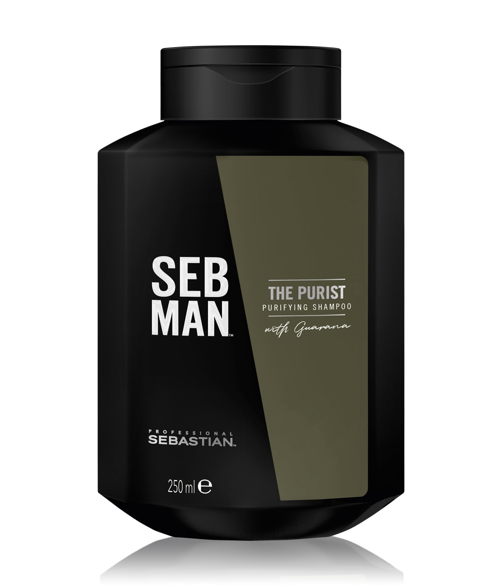 Шампунь против перхоти для мужчин Seb Man The Purist Purifying с гуараной и цинком, 250 мл