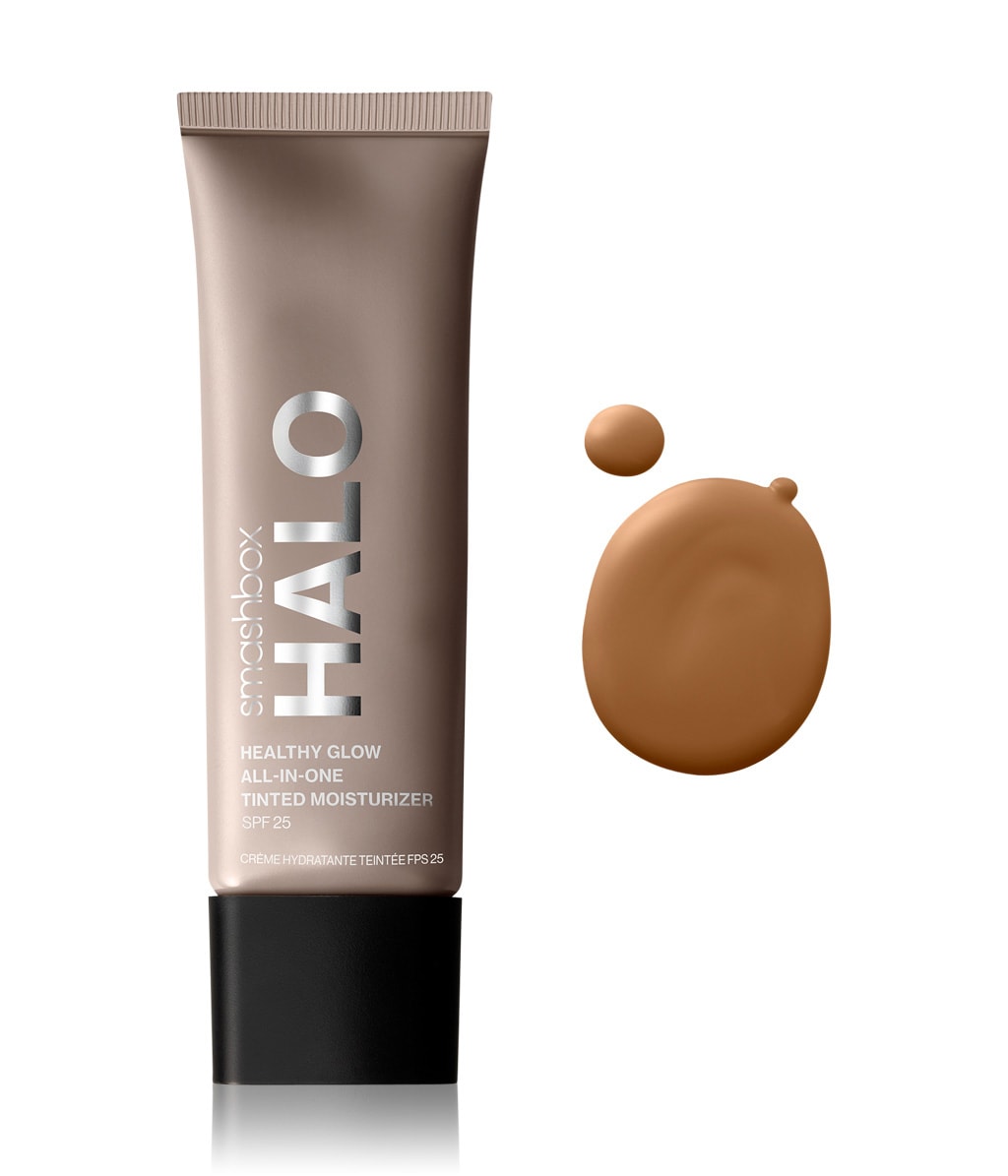 Тонирующий крем для лица Smashbox Halo Healthy Glow All-in-One Tinted Moisturizer SPF 25, оттенок Dark, 40 мл — фото 3