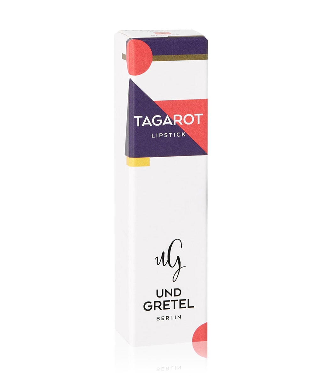 Помада Und Gretel Tagarot кремовая, увлажняющая, оттенок 08 Red Poppy, 3,5 г — фото 2