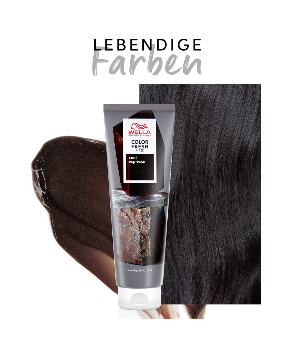 Оттеночная маска Wella Professionals Color Fresh Mask для освежения цвета, оттенок Cool Espresso, 150 мл — фото 3