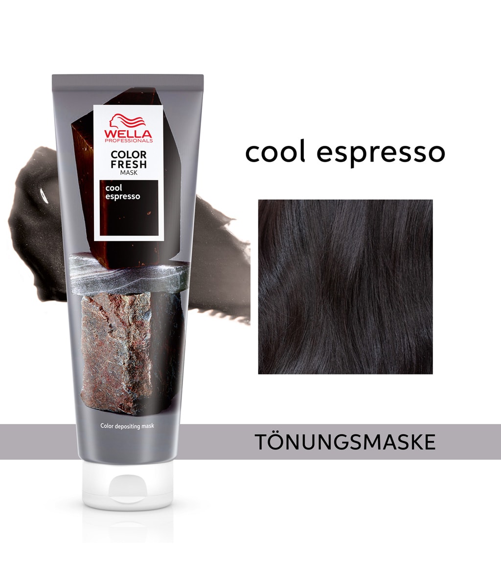 Оттеночная маска Wella Professionals Color Fresh Mask для освежения цвета, оттенок Cool Espresso, 150 мл — фото 2