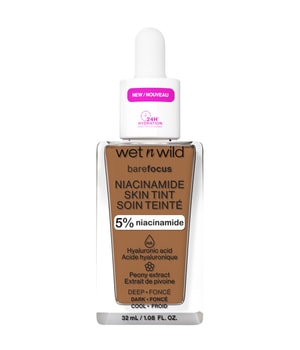 wet n wild Bare Focus Niacinamide Skin Tint Podkład w płynie 32 ml Deep