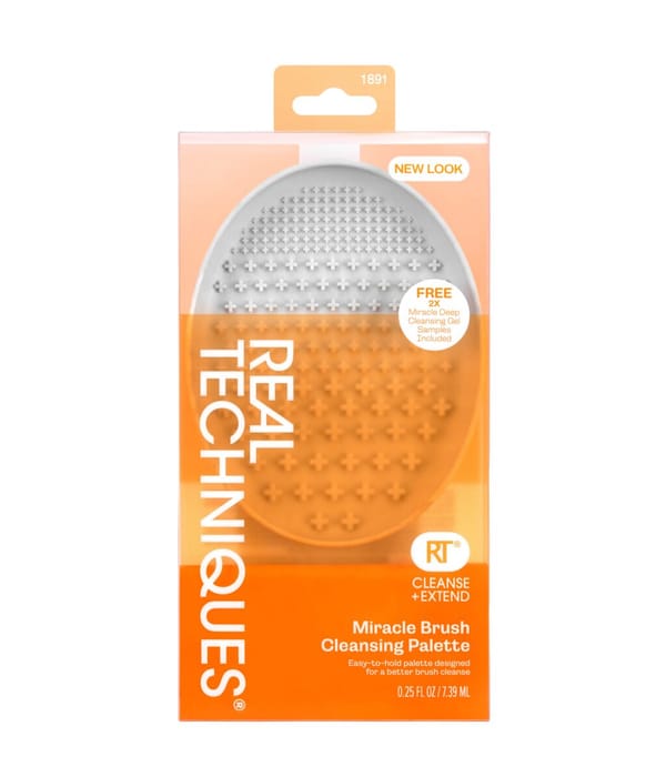 Produktbillede 1 af 6, Real Techniques Miracle Brush Cleanse Palette Børsterenser