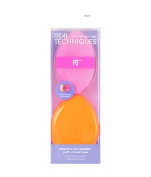 Real Techniques Miracle 2In1 Puff+Case Set Sminksvamp