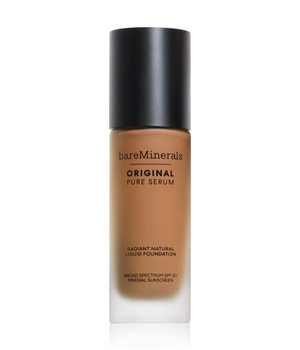 bareMinerals Original Pure Serum Radiant Natural Liquid Foundation Vloeibare foundation Nr. 4.5 - Med. Deep Warm 30 ml Dames