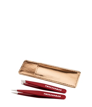 Tweezerman Vintage rose mini pincettset med etui Pincett