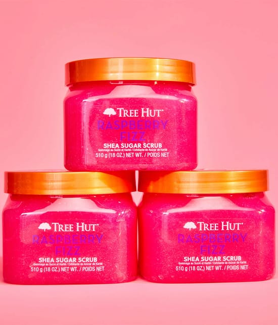 TREE HUT Raspberry Fizz Shea Sugar Scrub Körperpeeling online kaufen