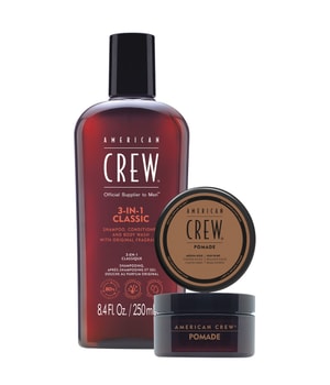 American Crew Styling Winter Duo Classic Shampoo & Classic Pomade Set Hårvårdsset