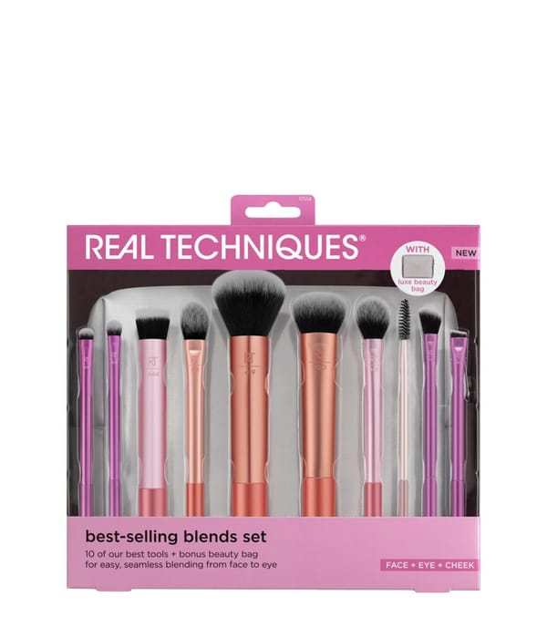 Zdjęcie produktu 1 z 6, Real Techniques Best Selling Blend Set 11Pcs Zestaw pędzli