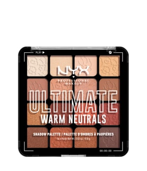 NYX Professional Makeup Ultimate Shadow Palette Warm Neutrals Ögonskuggspalett
