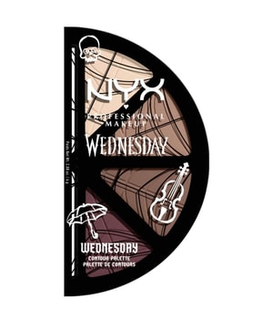 NYX Professional Makeup Wednesday Stained Glass Palette Contour Contouring-palette