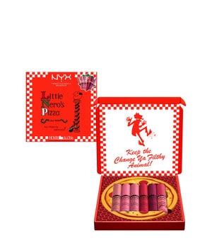 NYX Professional Makeup Butter Gloss Home Alone Pizza Vault Pinks & Reds Zestaw do makijażu ust 1 szt.